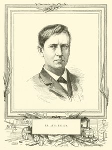 Thomas Alva Edison - French School